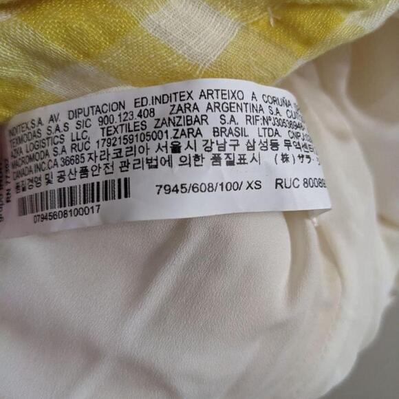 NEW Zara | Blogger fave! One-shoulder gingham top - Picture 10 of 11